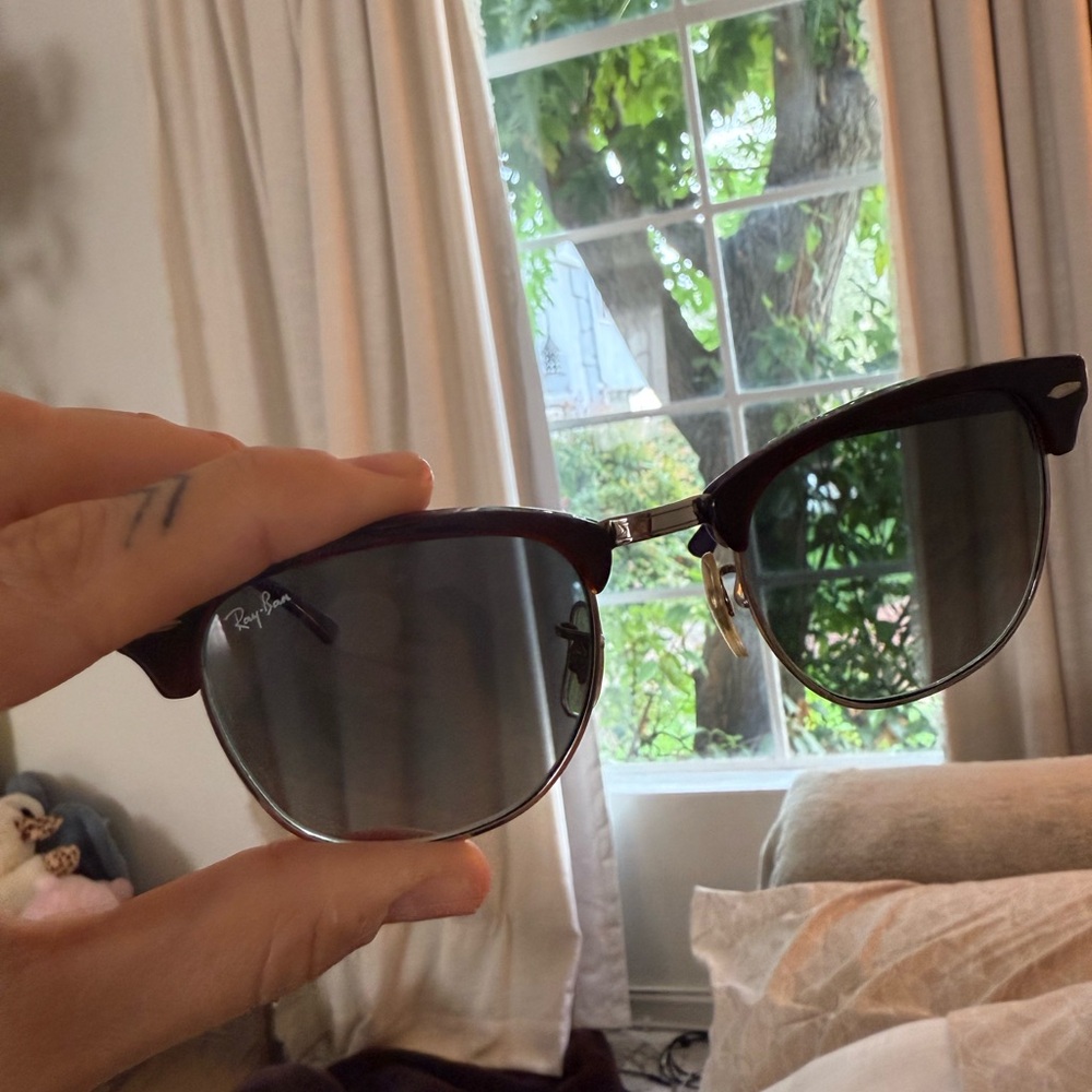 Ray-Ban Clubmaster Blue Frames